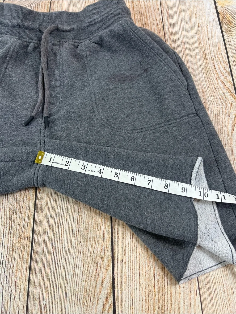 Mens Under Armour Rival Fleece Shorts Grey Blue Size Medium Loose